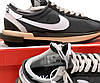 Чоловічі кросівки Nike Waffle Sacai Khaki Green White Beige ALL09438, фото 8