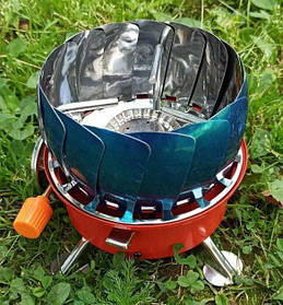 Газова плита похідна з п'єзопідпалом Kovar, портативна газова плита 9x9x8,5 см