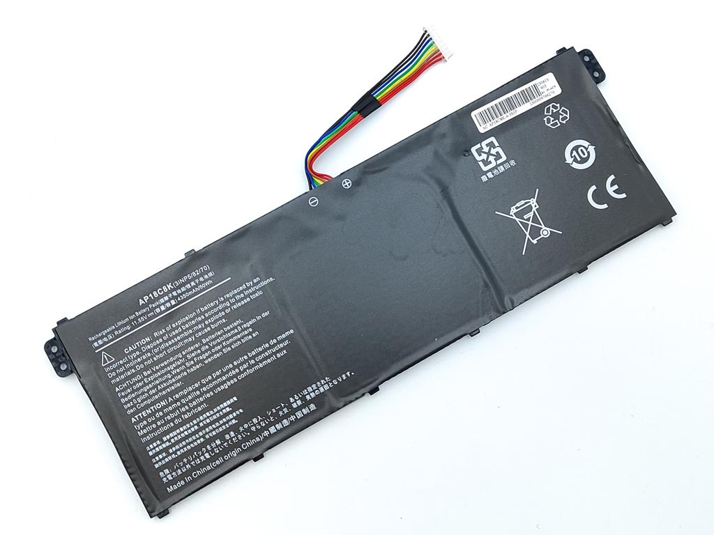 Батарея AP18C8K для ACER Aspire 5 A515-43 A515-44 A515-56, Swift 3 SF314-57, SF314-57G (11.55V 4350mAh 50Wh)