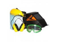 Окуляри, навушники, маски і захисні каски