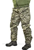 Штани вітровологозахисні ШВВЗ зимові статутні подвійні ЗСУ ММ-14 піксель 52\5, Камуфляж Піксель