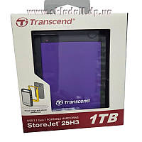 Портативный жёсткий диск HDD.1.0Tb Transcend TSJ25H3P USB3.0 SJ2.5"