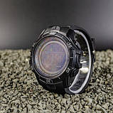 Чоловічий електроний водонепроникний спортівний годинник Skmei 1475 BK, фото 2