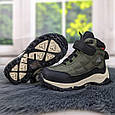 Термо-черевики зимові дитячі хакі JongGolf 5177, фото 3