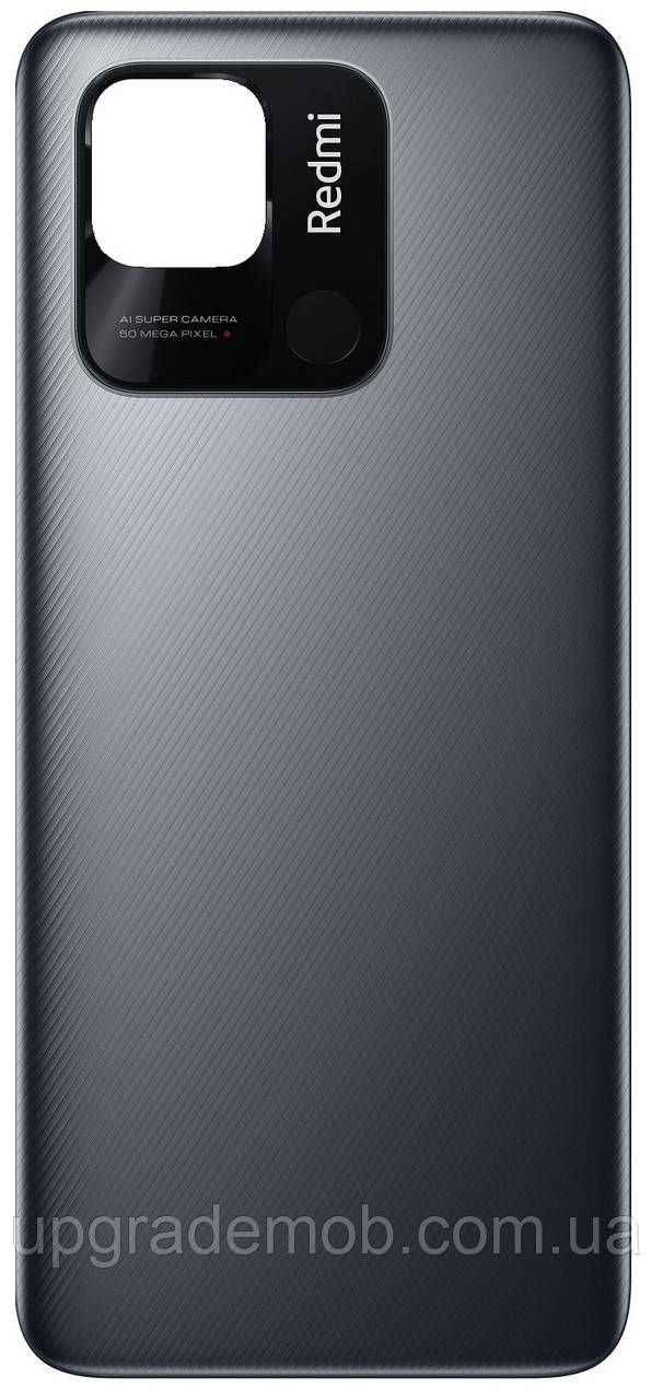 Задня кришка Xiaomi Redmi 10C сіра Graphite Gray оригінал