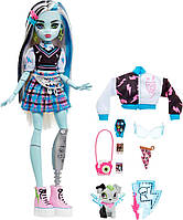 Модна лялька Monster High Frankie Stein із блакитно-чорним волоссям 2022