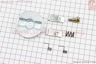 Ремонтний комплект ручного стартера (кулачок-2шт, пружина-3шт, болт, шайба) 168F/170F/173F/177F/182F/188F/190F