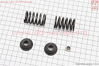 Клапанный механизм к-кт 5шт 186F/188F/190F/192F (пружина-2шт, + компенсатор клапана-1шт, + тарелка