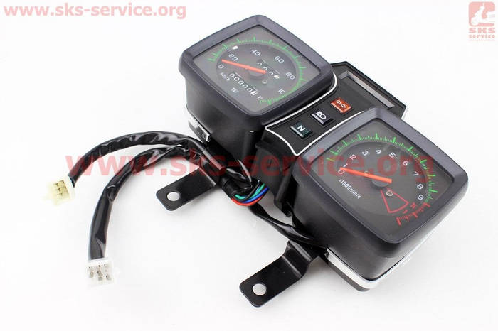 Спидометр в сборе "КВАДРАТ" (тахометр механический) (321181) (ID ...