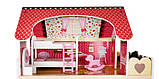 Дерев'яний ляльковий будиночок - вілл з басейном KRUZZEL 90 см D11251 Польща, фото 9