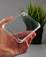 Противоударный силиконовый чехол Shock iPhone XR Прозрачный