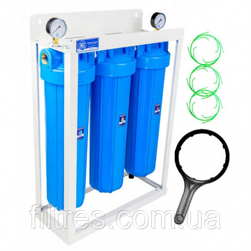 Триступенева система фільтрації Big Blue 20" Aquafilter HHBB20B