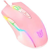 Мышь игровая проводная ONIKUMA Gaming CW905 150см розовая