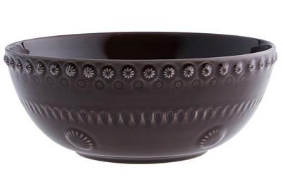 Салатник Bordallo Pinheiro Fantasia 2500мл Коричневий, фото 1