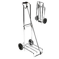 Візок господарський Bo-Camp Luggage Trolley Foldable 40 kg Silver (5267279)