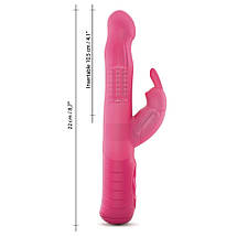 Вібратор-кролик Dorcel Baby Rabbit Magenta 2.0 з перлинним масажем і обертовою головкою, фото 3