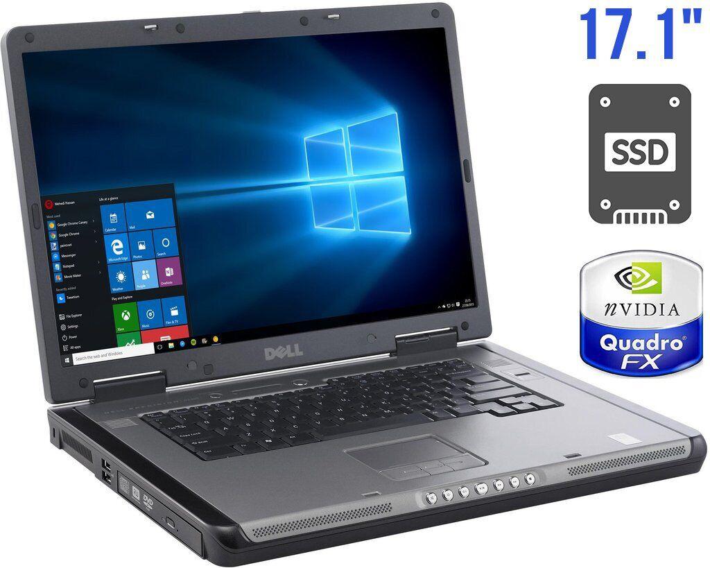 Ноутбук Dell Precision M6300/ 17.1" (1440x900)/ Core2Duo T7500/ 3 GB RAM/ 160 GB SSD/ Quadro FX 1600M 256MB