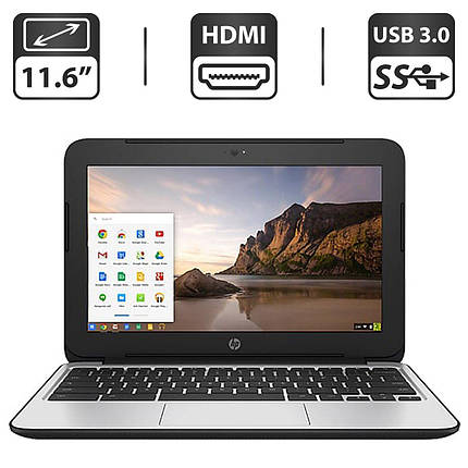 Нетбук HP ChromeBook 11 G4/ 11.6" (1366x768)/ Celeron N2840/ 4 GB RAM/ 16 GB eMMC/ HD, фото 1