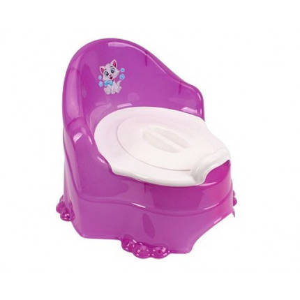 Горщик дитячий арт.9468 Технок Фіолетовий розмір 35х36х32 см, фото 1