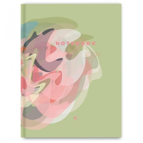 Блокнот А5 96 арк Freshness-2 обкладинка-тверда клітинка в рамці (1) ТМ АртПринт