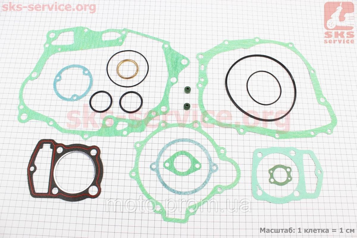 Прокладки двигателя CB-150cc-62мм, к-кт 17 деталей (321386) - фото 1 - id-p379820393