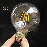 LED лампа Эдисона G-80 (4w)