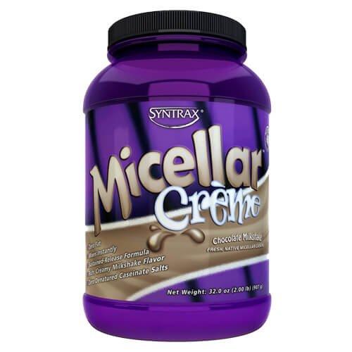 Протеїн, Syntrax Micellar Creme 907 грамів, полуничний мілкшейк
