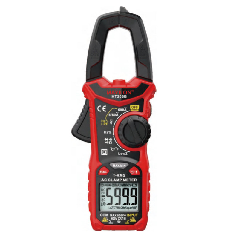 Токові кліщі з функцією мультиметра Mayilon HT-206B