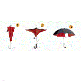 Парасолька Remax RT-U1 Umbrella червоний, фото 7