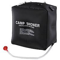 Душ солнечный портативный MFH 40LTR. SOLAR SHOWER Черный