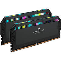 Модуль пам'яті Corsair DDR5 32GB (2x16) 6200MHz DOMINATOR PLATINUM RGB Black XMP 3.0 (CMT32GX5M2X6200C36)