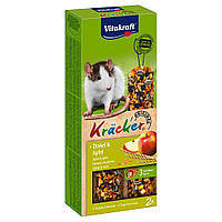 Ласощі для пацюків Vitakraft Kracker Original + Spelt & Apple 112 г / 2 шт. (спельта та яблуко) l