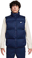 Жилетка Nike M NK CLUB PUFFER VEST темно-синяя FB7373-410