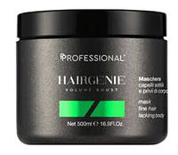 Маска для придания объема волосам Professional Hairgenie Volume Boost Fine and Lifeless Hair, 500 мл