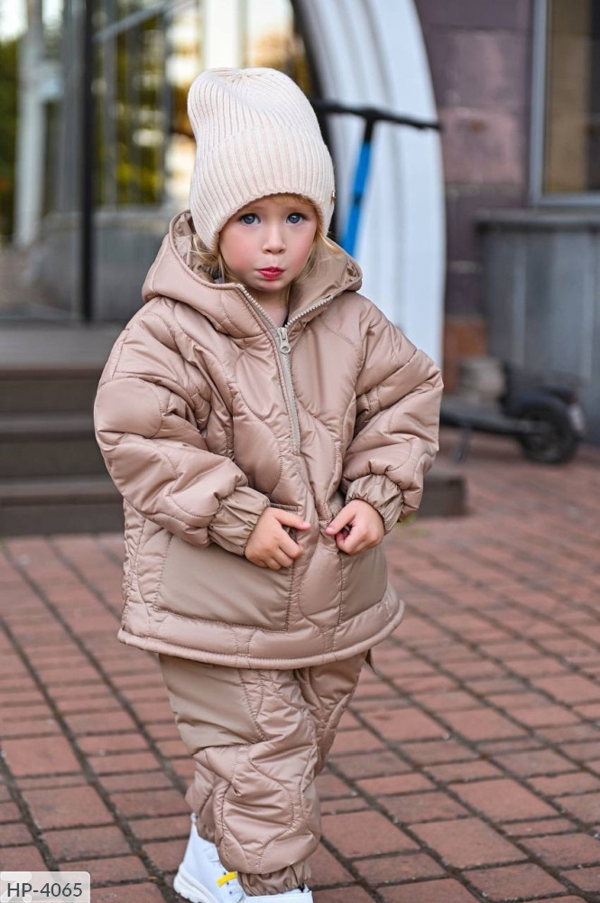 Комплект зимовий для дівчинки 288, на зріст 104-134р.