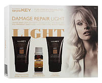 Набор для восстановления волос Saryna Key Damage Repair Light (шампунь 40мл, маска 40мл, масло 10мл)