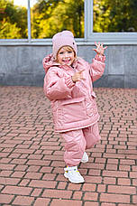 Комплект зимовий для дівчинки 288, на зріст 104-134р., фото 5