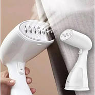 Відпарювач із функцією дезінфекції для одягу на 1500 Вт RAF R.1214W Білий, фото 5