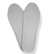 Устілки для взуття демісезонні вирізні мультиразмер 36-46 сірі, фото 3