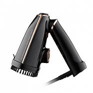 Відпарювач із двома насадками для одягу на 1600 Вт RAF R.1272 Чорний, фото 5