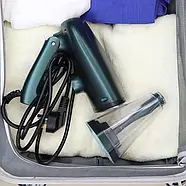 Ручний відпарювач на 1600 Вт для одягу від мережі Парогенератор для прасування одягу RAF R.1277 Зелений, фото 9