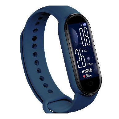 Фітнес браслет FitPro Smart Band M6 (смарт годинник, пульсоксиметр, пульс). UA-355 Колір синій