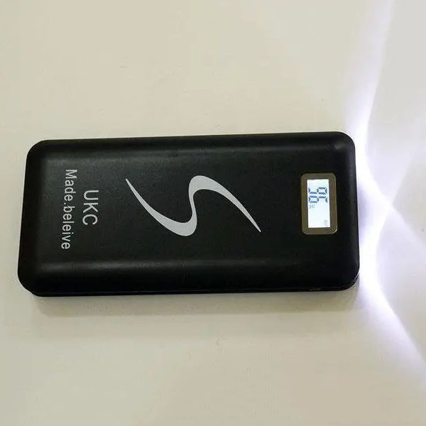 Ємний портативний акумулятор Power Bank 30000 mAh UKC, Мобільні зарядки, GZ-377 Багатофункціональний повербанк, фото 1