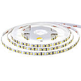 Світлодіодна стрічка тепла біла 12 V smd2835 120 LED/м IP65, фото 2