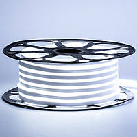 Неонова стрічка світлодіодна, світлодіодна біла холодна AVT-1 220 V smd2835 120 LED/м 7 Вт/м IP65