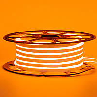 Неонова стрічка світлодіодна жовтогаряча 12 V 8х16 пвх smd2835 120 LED/м 8 Вт/м IP65