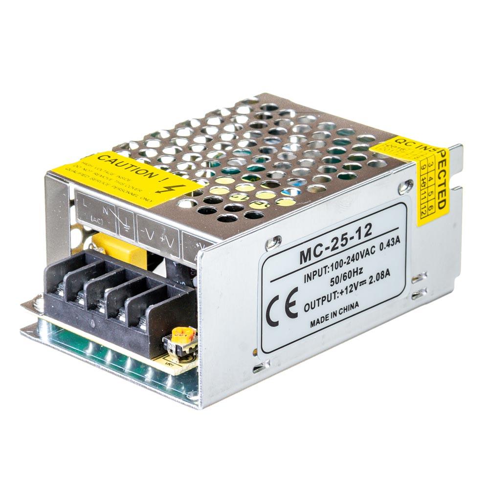 Led-блок живлення 12 V 2 A 24 Вт IP20 MN, фото 1