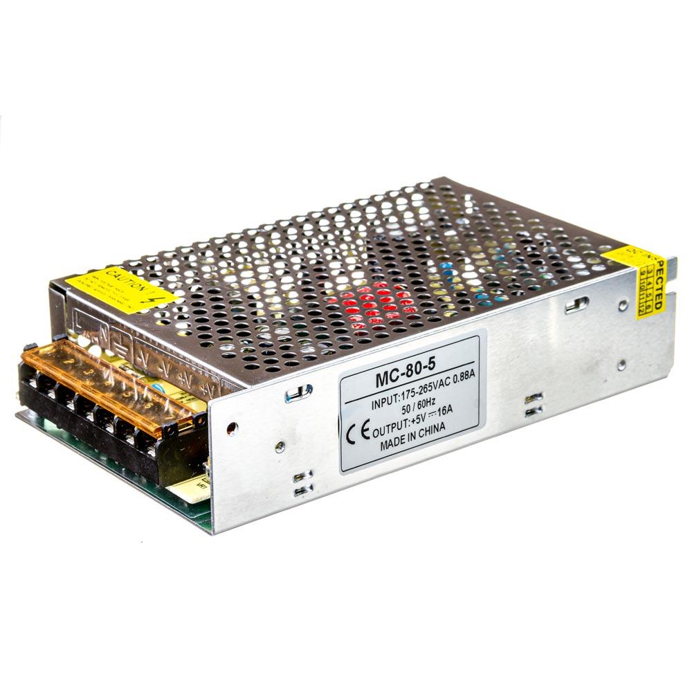 Led-блок живлення 5V 15A 80 Вт IP20 MC