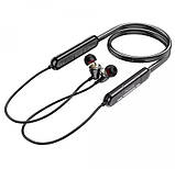 Навушники бездротові Bluetooth HOCO ES65, чорні, фото 2