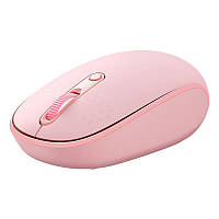 Мышка беспроводная Baseus F01B, розовая